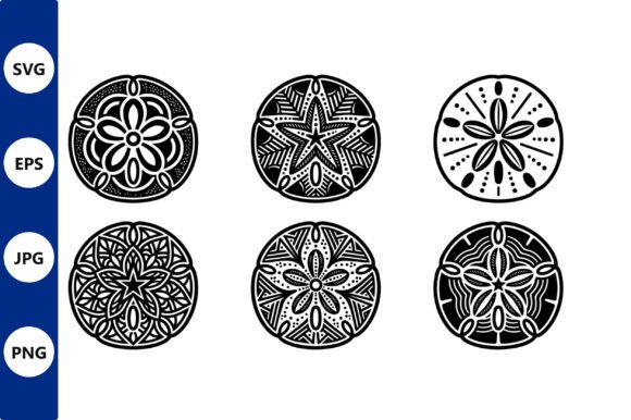 Bold Mandala Circle Pattern Graphics & Illustrations