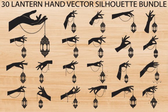Lantern Hand Design Bundle: Graphics & Illustrations for Creative Sellers