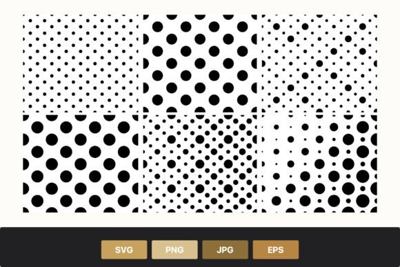 Polka Dot Patterns Vector Art: Graphics & Illustrations
